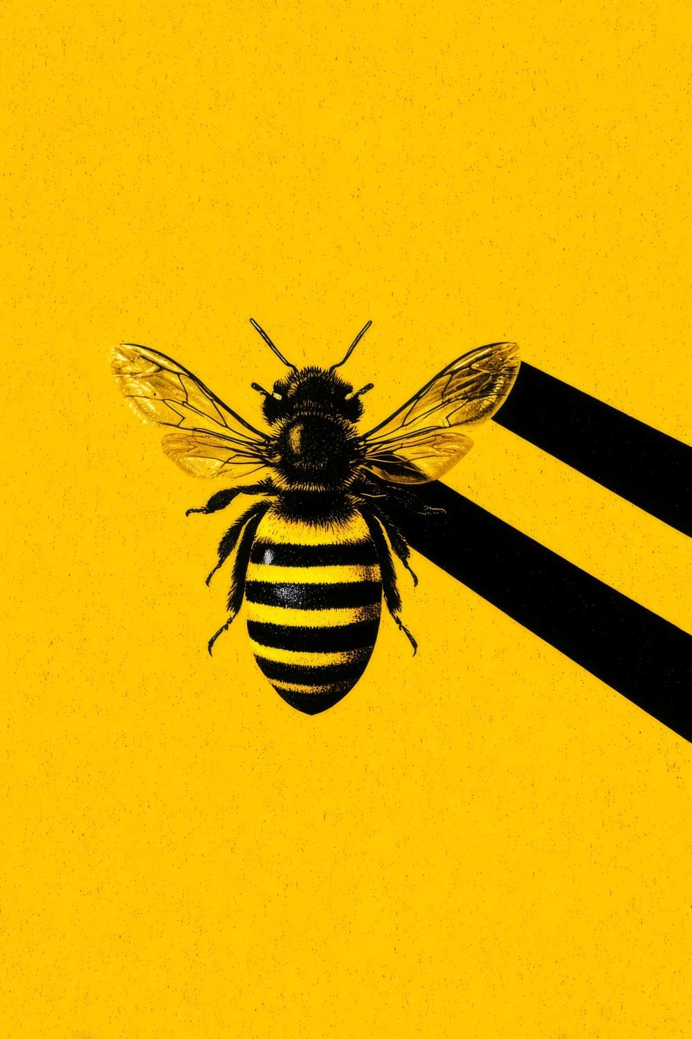 Tableau Abeille Pop Art
