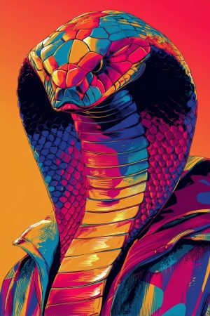 Tableau Cobra Pop Art