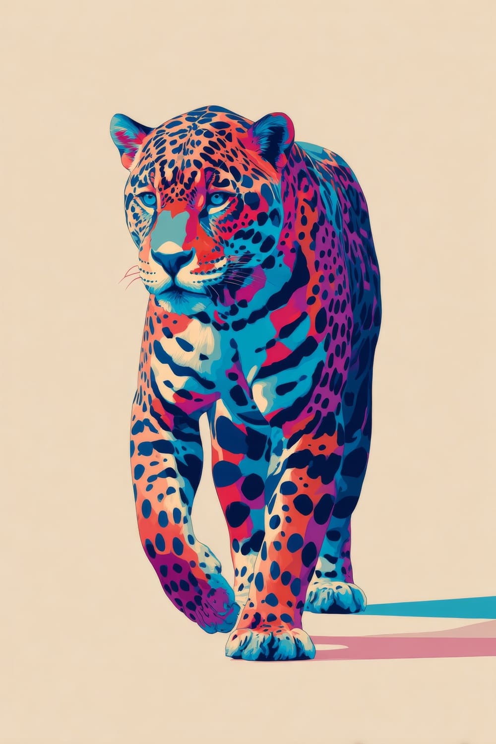 Tableau Jaguar Pop Art – Image 2