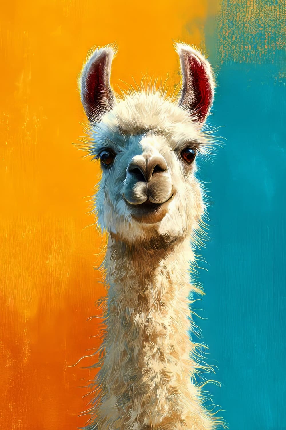 Tableau Lama Pop Art – Image 2