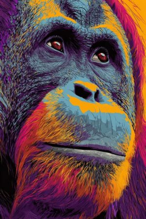 Tableau Orang-Outan