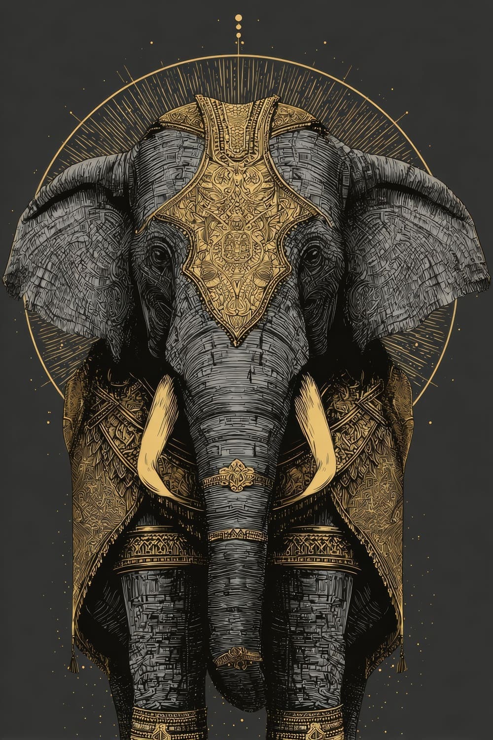 Tableau Éléphant Pop Art – Image 4